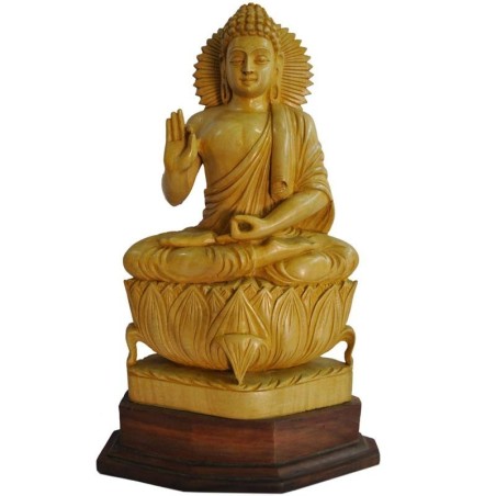 Buddha wooden Statue