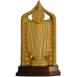 Balaji Wooden Statue