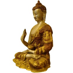 Lord Buddha Brass Idol