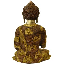 Lord Buddha Brass Idol