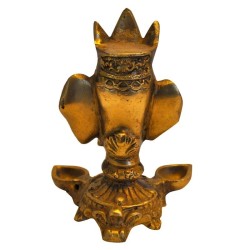 Ganesh Maharaj Deep Brass Idol 