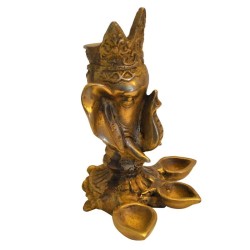 Ganesh Maharaj Deep Brass Idol 