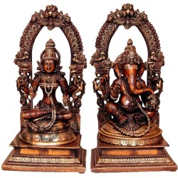 Ganesha & Rajarajeshwari peetaprabhavali