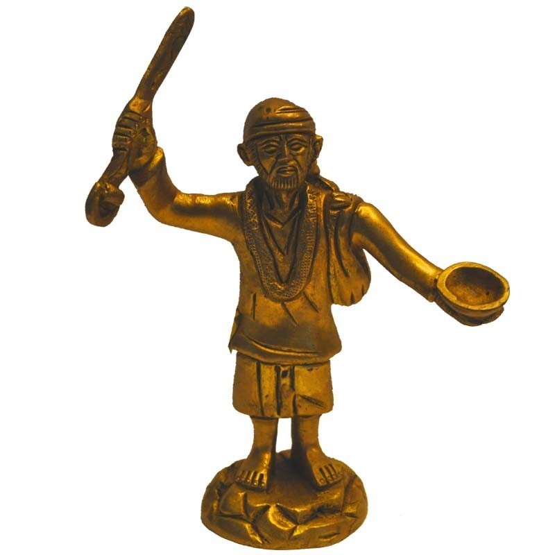 Sai Baba Brass Statue