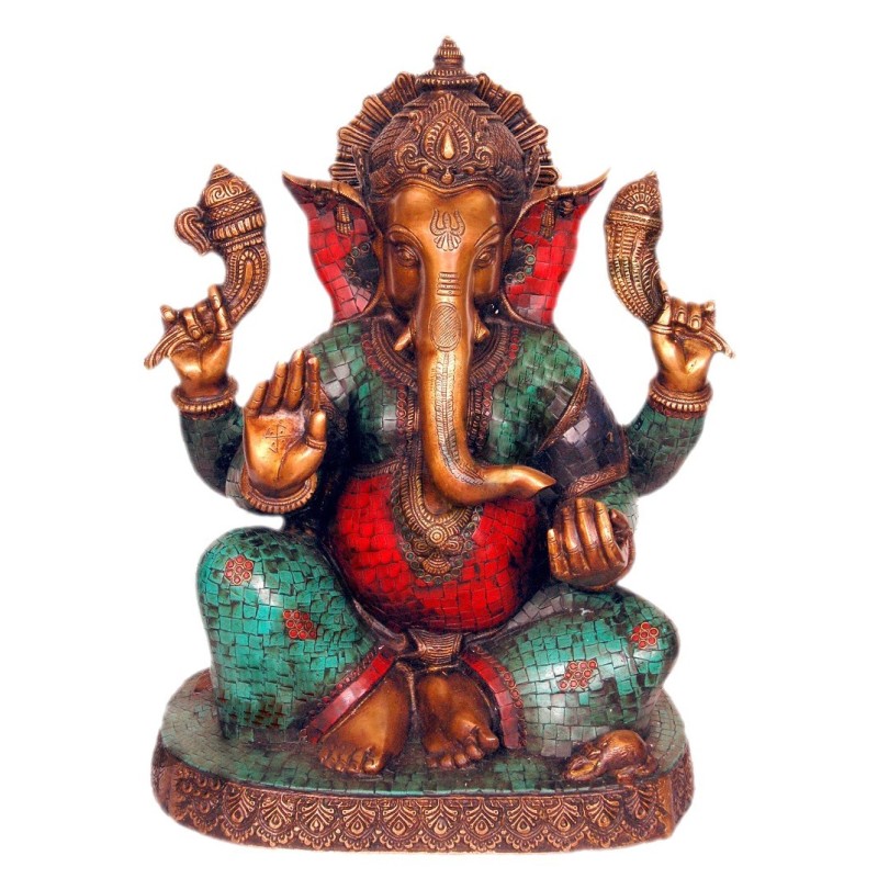 Coral Ganesha