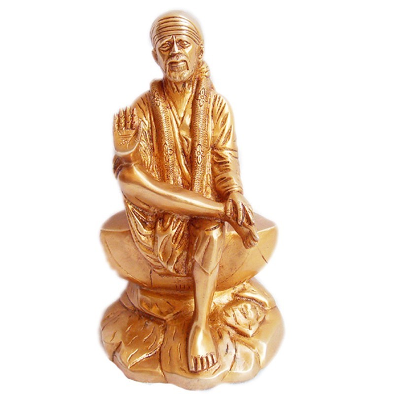 Sai Baba Brass Statue