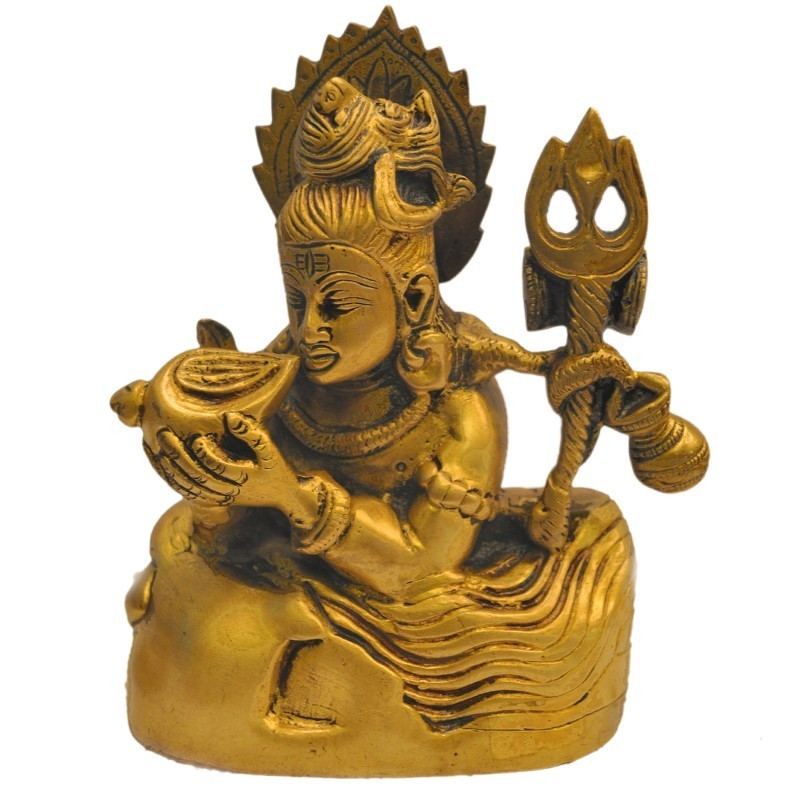 Neelakanta Brass Statue