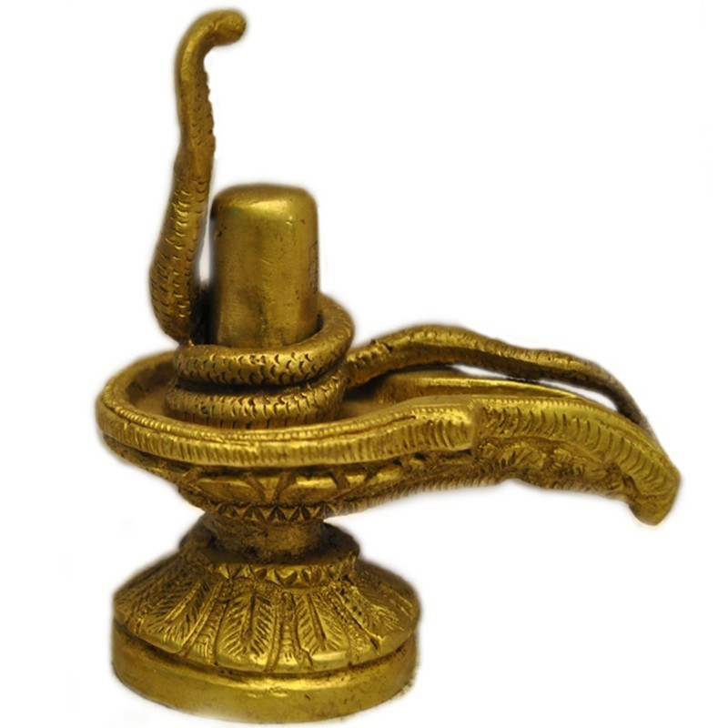 Shiva Linga with Snake