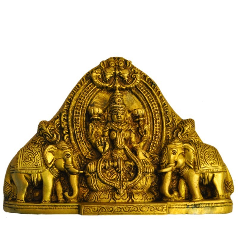 Wall Hanging Lakshmi with Elephants