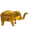 Elephant Brass Idol