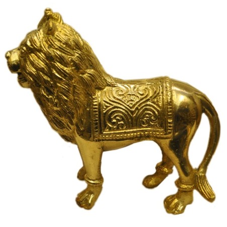 Lion Brass Statue