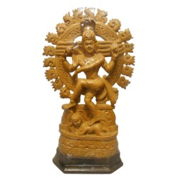 Lord Natya Nataraja Wooden Statue