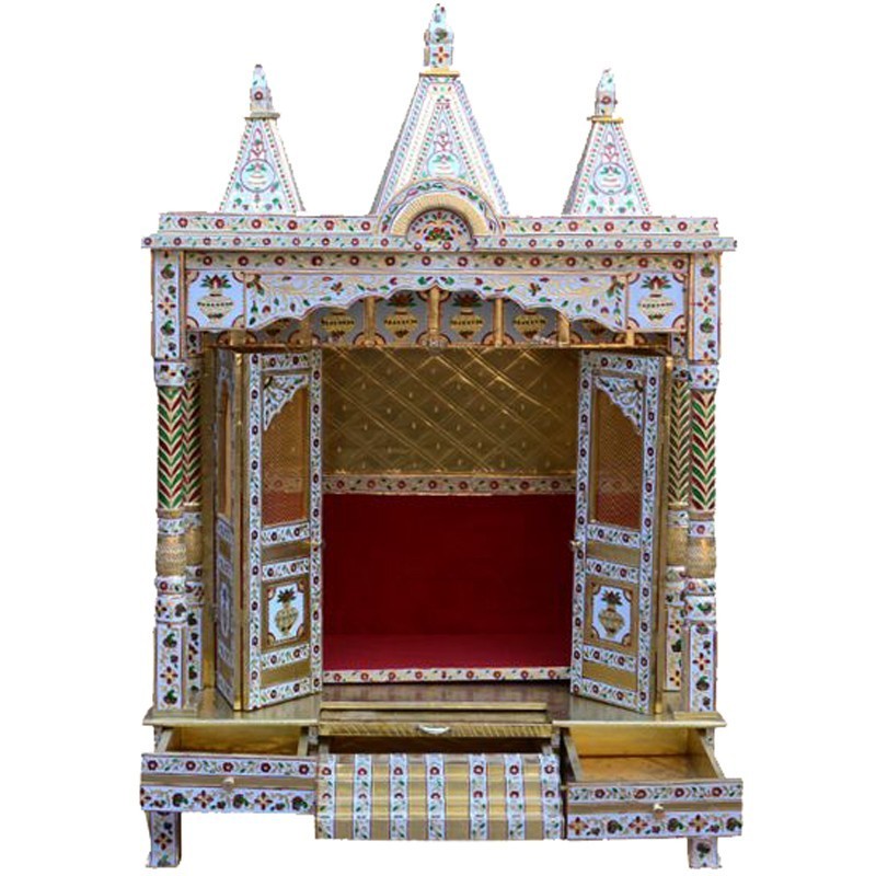 Brass Coated Puja Mantap