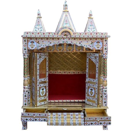 Brass Coated Puja Mantap