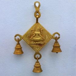 Sarawathi Wall hanging with Bells