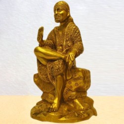 Sai Baba Brass Statue