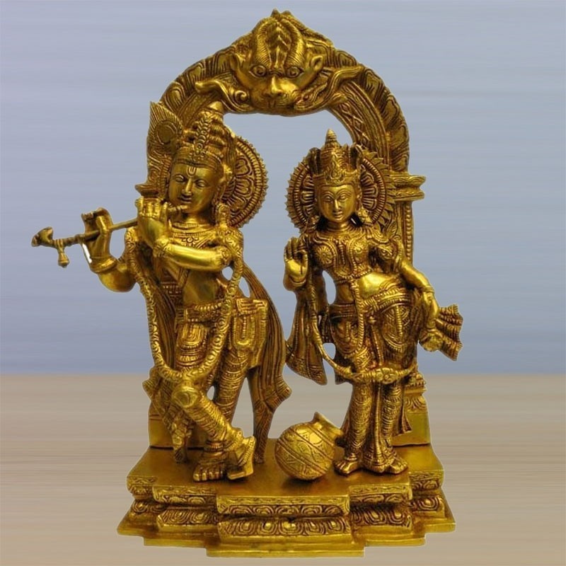 Radha Krishna on Peeta