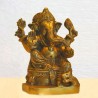 Lord Ganesha Blessing Brass Idol