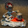 Bal Krishna playing with cheese Aluminium idol