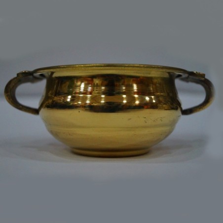 Brass urli with Handles on the sides