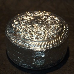 Shining aluminium jewellery box