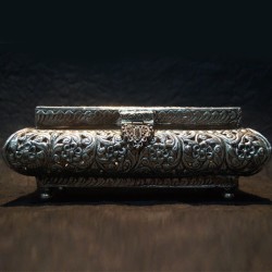 Aluminium designed jewellery box