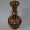 Flower shaped opening brass flower vase