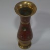 long designed brass flower vase 