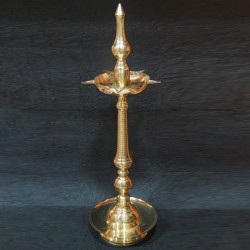 Shining Kerala brass deepa