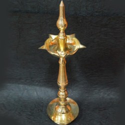 23" Inch big kerala brass deepa