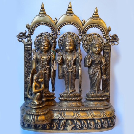 Beautifully carved Ram Darbar 