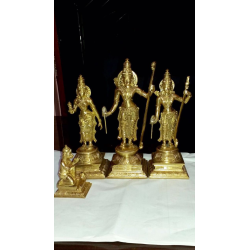 Ram Darbar brass statue