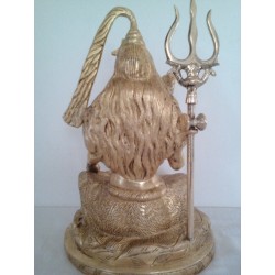 Lord Shiva 10 inches Brass Statue