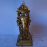 Elephant ambari brass statue