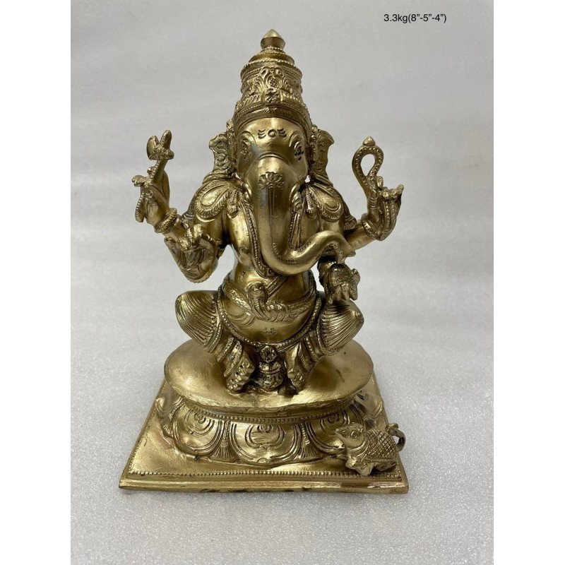 Lord Vinayaka Bronze Statue