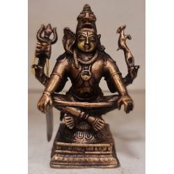 Lord Shiva Copper Statue