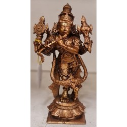 Murali Krishna Copper Statue