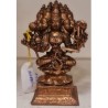 Panchamuki Gayatri Copper Statue