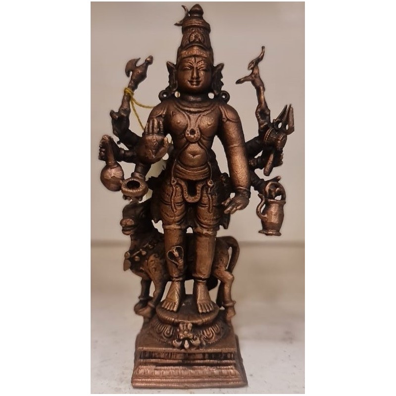 Neelakanta Copper Statue