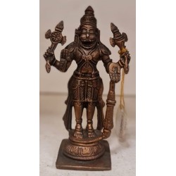 Standing Narasimha Copper Statue