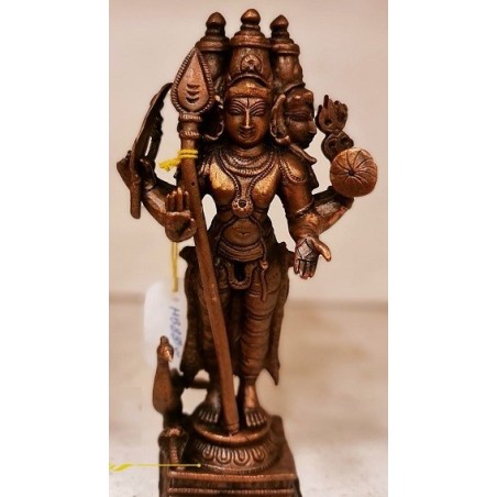 Sri Subramanya swamy Copper Statue