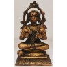 Hanuman in Bhajan Copper Statue