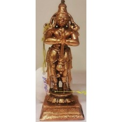 Rama Bhakta Anjaneya Copper Statue