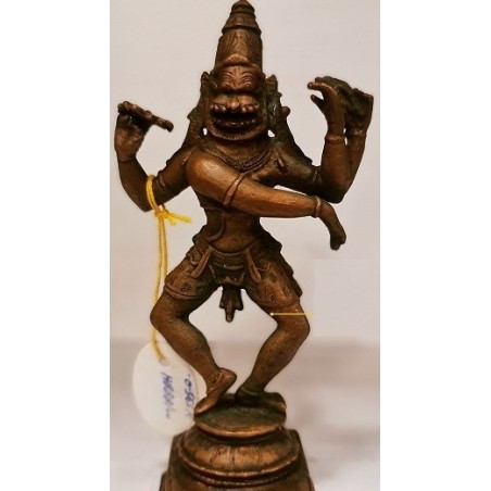 Natya Narasimha Copper Statue