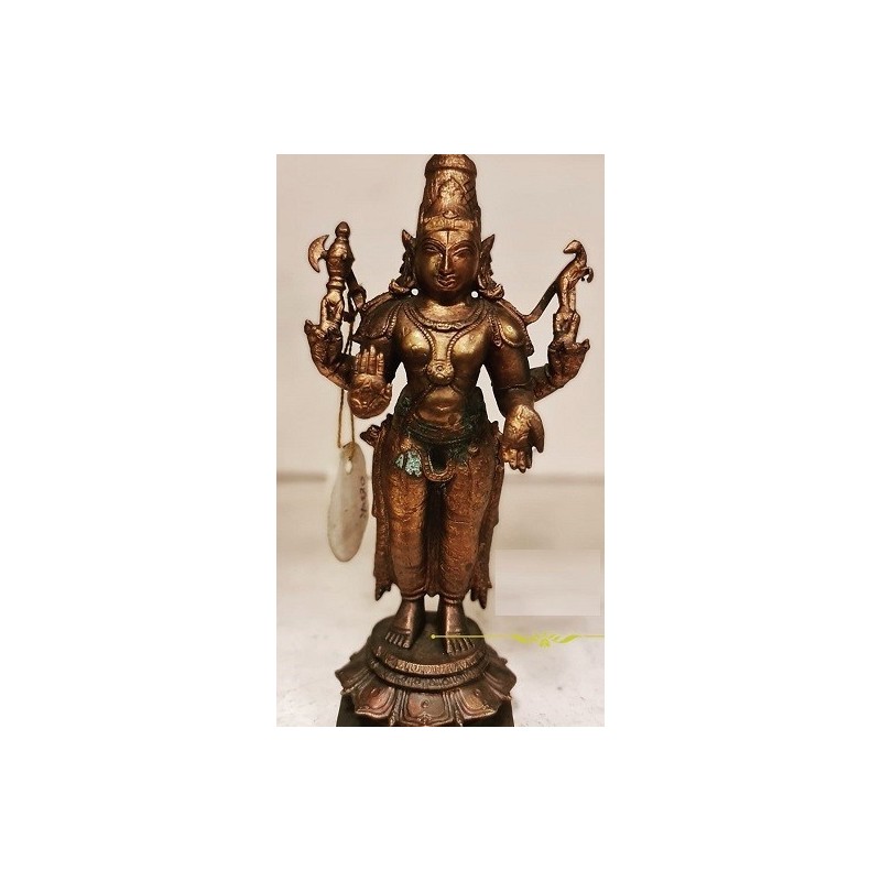 Lord Mruthunjaya Copper Statue