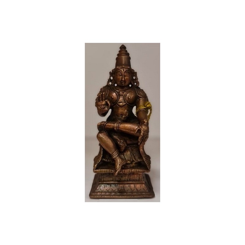 Lord Kubera Copper Statue