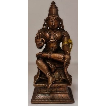 Lord Kubera Copper Statue