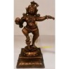 Dancing Bala Krishna Copper Statue