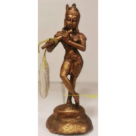 Gopala with Murali Copper Statue