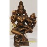 Sita Rama With Anjaneya Copper Statue